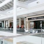 Yankee Candle and Chico's inside the Burlington Mall in Burlington, Massachusetts