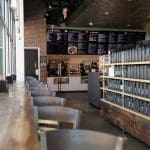 The interior of Pressed Cafe in Burlington, Massachusetts