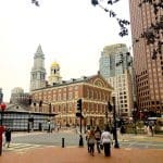 Faneuil Hall in Boston, Massachusetts