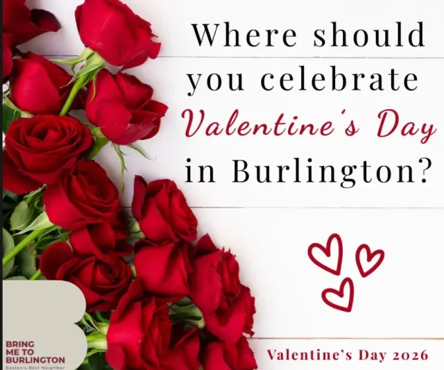 Looking for Valentine’s Day inspiration? Start right here in Burlington.
Whether you’re planning a special night out or picking up the perfect gift, Burlington has everything you need to celebrate love, friendship, or a little self-care.
💝 Shop for the Perfect Gift
Omaha Steaks
Paper Source
LOFT Wayside
Macy's
Pandora
Shaw's
Burlington Florist
🍽️ Have a Memorable Meal
Eddie V's
Goodnight Johnny's
Redstone American Grill
Seasons 52
Fogo de Chão
Nick’s Place Roast Beef & Pizza
Burlington Famous Pizza
💬 How will you be celebrating this year? Tell us in the comments!
#BringMeToBurlington #ValentinesDay #BurlingtonMA
@OmahaSteaks 
@papersource_burlington 
@LOFT
@WaysideShoppingCenter
@macys 
@burlingtonmallma 
@Pandora (jewelry)
Shaw's Supermarket 
There's no Facebook for Burlington Florist
Eddie V's 
Goodnight Johnny's American Music Bar 
Redstone American Grill 
Seasons 52 
@fogodechaobr 
There's no Facebook for Nick's
@BurlingtonFamousPizza