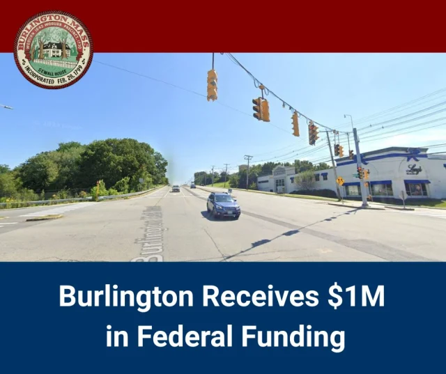 Big for Burlington: $1 million in federal funding will help advance safer bike and pedestrian connections through our key commercial district.

This investment supports ongoing strategic work to think about how Burlington’s commercial areas are evolving and how we can make them safer, better connected, and more supportive of long-term mixed-use growth.

As Burlington’s commercial areas continue to change, so do the demands on our transportation network. Thanks to Congressman Seth Moulton for his leadership. And Burlington’s Economic Development Office is proud to help support the effort alongside Town departments and other partners.