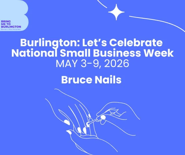 National Small Business Week Spotlight 💅

This week, we’re highlighting the small businesses that help make Burlington what it is. Today, we’re featuring Bruce Nails. @bruce_nails 

A go-to spot for many in the community, Bruce Nails has built a strong reputation through consistent service, attention to detail, and a welcoming salon environment. Small businesses like this do more than provide services. They are part of the everyday rhythm of the town, serving residents and creating connections along the way.

If you’ve visited Bruce Nails at 29 Winn Street, you’ve likely experienced the care and quality they bring to their work.

Support local this week by booking an appointment, stopping in, or sharing a recommendation.

#BringMeToBurlington #BurlingtonMA #NationalSmallBusinessWeek #ShopLocal