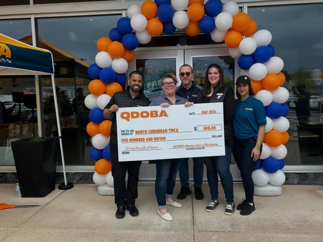 Qdoba Mexican Eats is now open at 43 Middlesex Turnpike. Stop by for Breakfast, lunch or dinner options 🍴