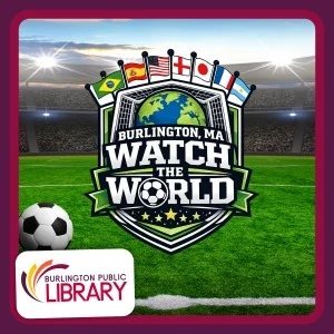 Burlington's Watch the World series continues! Join us  this evening for a deep dive with the Burlington Public Library @burlingtonlibraryma after the England v Argentina game at 7:00pm. **Free soccer balls - limited amount**

Sportswriter Martin Gitlin will take us into the history of the World Cup — from the men’s tournament origins in 1930 to the women’s game beginning in 1991. 

This program will put your soccer knowledge to the test with trivia between clips.

Questions? Contact Daniel Barbour, Programming & Marketing Librarian, at dbarbour@burlingtonpl.org. @town_of_burlington  Mike Espejo - Burlington Select Board 

https://burlington.assabetinteractive.com/calendar/hold-for-world-cup-event/